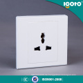 Igoto British Standard D2061 Neue Design Elektrische Multi 3 Pin Steckdose